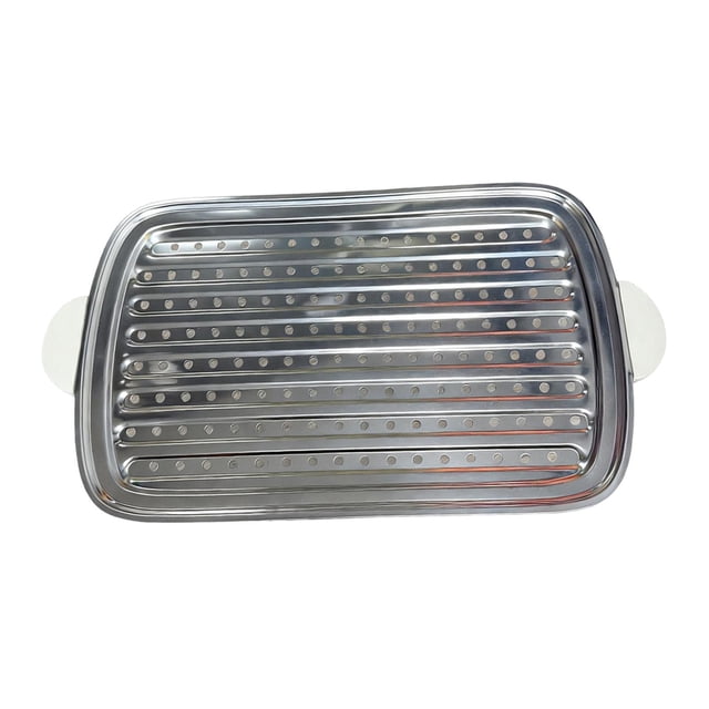 hengtong BBQ Basket Tray, Nonstick Heat Resistant BBQ Grill Pan, Grill Tray, Grill Topper