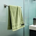 thumbnail image 4 of Extra Large Cotton Bath Towel 29.13"x13.38", Soft Absorbent Quick-Dry Lightweight, Green, 4 of 6