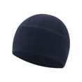 thumbnail image 4 of Weikingp Clearance! Hats for Women, Cycling Fleece Snowboarding Men's Skiing Outdoor Hat Hat Sports Functional Climbing for Running Motorcycling Running Hat, Navy, 4 of 4