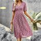 thumbnail image 3 of Faldas largas Vestido ajustado Suelto Mujer Estilo casual Cremallera Traje de vacaciones (Rosa M) Ygjytge Rosa T M para Mujer, 3 of 8