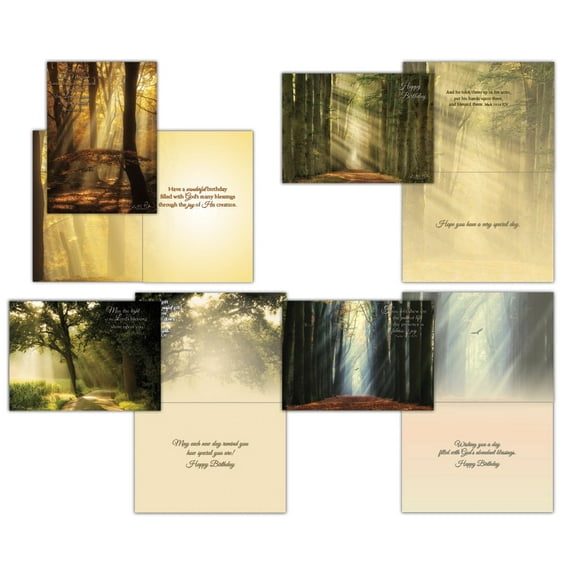 Rays of Light - boxed assortment of birthday cards by Shared Blessings