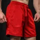 thumbnail image 3 of Pantalones cortos para hombre, pantalones deportivos anchos con gráficos para hombre, pantalones cortos de malla holgados, deportivos, ropa de 3 cuartos a granel, elegantes Y2k XL delgados, 3 of 5