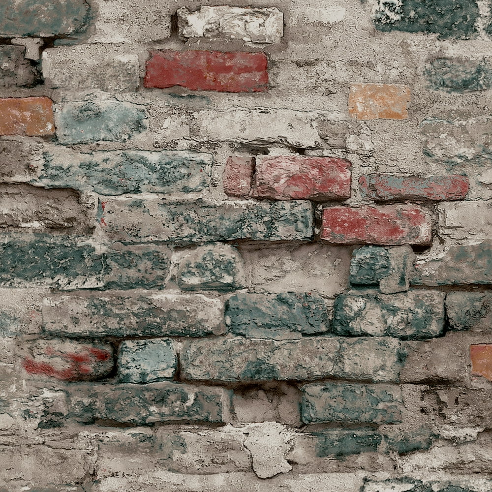 York Wallcoverings Brick Alley Removable Wallpaper
