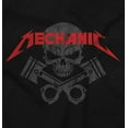 thumbnail image 2 of Mechanic Rebel Garage Metal Edgy Rock Men's Graphic T Shirt Tees Brisco Brands L, 2 of 4