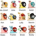 thumbnail image 2 of Anime One Pieces Figure Ace Luffy Den Den Mushi Law Doflamingo Telephone Snail Worm Action Model Collection Decor Boys Gifts, 2 of 5