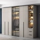 thumbnail image 2 of Luxury Wardrobes Large Capacity Cabinets Space Saving Organizer Closet Wardrobes Bedroom Armoire De Rangement Home Furniture My Lux Decor Round, 2 of 14