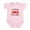 Petal Pink, variant on CafePress - I Love My GAGA Soooo Much! Infant Bodysuit - Baby Light Bodysuit, Size Newborn - 24 Months