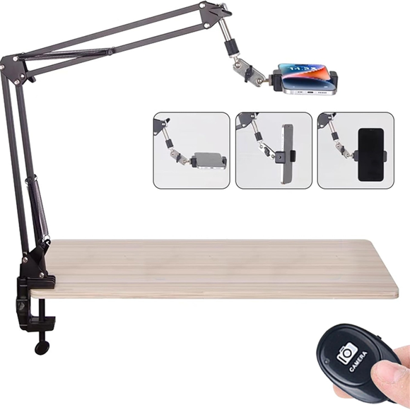 Phone Holder, Fixed for Shootingand Scanning, Suitable for Desks