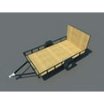 thumbnail image 4 of Utility Trailer Plans DIY Open Lawn Cargo Carrier 6' x 10' Build Your Own, 4 of 4