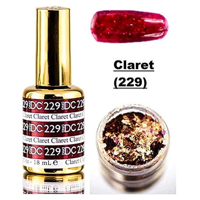 Esmalte de uñas Daisy DND DC MERMAID Gel Polish Claret (229)