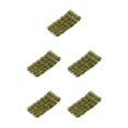 thumbnail image 3 of ZheElen Modèle de Paysage Herbe en Grappe Miniature Jaune 5Set, 3 of 6