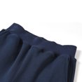 thumbnail image 6 of QUDDERR Toddler Kids Straight Sweatpants Boys Girls Fleece Jogger Pants Padded Thick School Uniform Pants 5-19T Winter Elastic Waist Thick Trousers for Youth, 6 of 8
