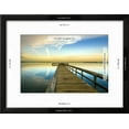 thumbnail image 3 of Sunrise on the Pier at Terre Ceia Bay, Florida, USA, Scenic World Culture Framed Art Print Wall Art by Richard Duval, 3 of 6