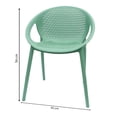thumbnail image 3 of Silla Mainstays 59.5 x 59 x 82 cm Verde, 3 of 4