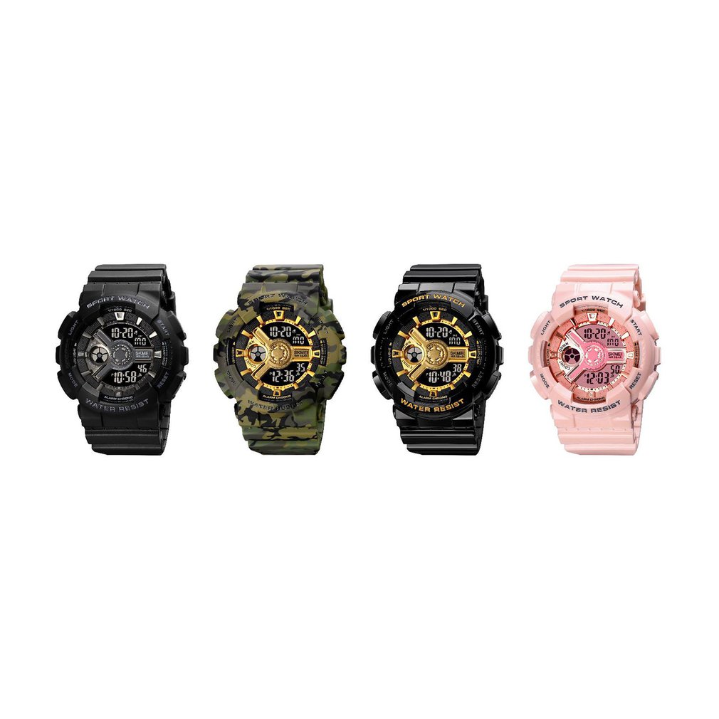 style 2 led digital watch