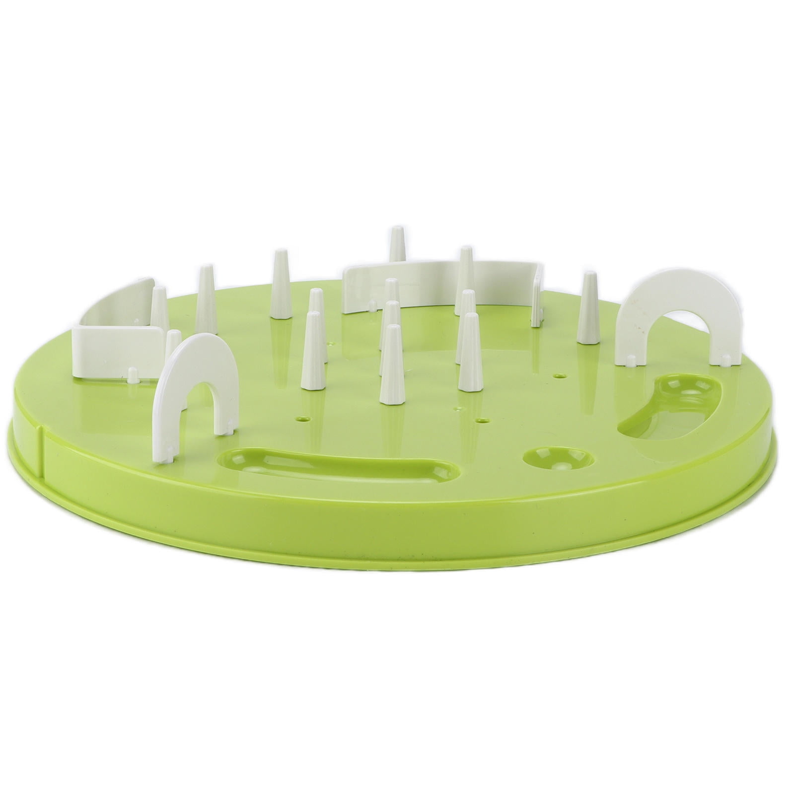 BOKYAN Pet Maze Slow Food Bowl – Interactive Puzzle Bowl for Cats & Dogs, 12.2" x 12.2" x 3.94", 2.09 lb, Non‑Slip Base, Food‑Safe, Rinseable
