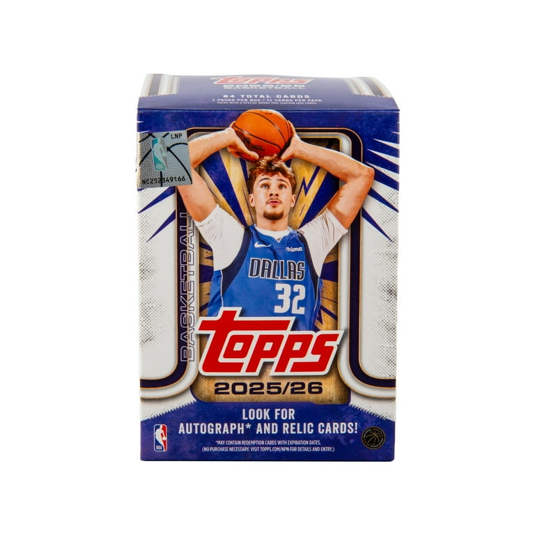 2025-26 Topps Flagship Basketball Trading Cards Value Box