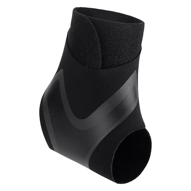 Guardia elástica ajustable de tobillo para correr baloncesto (m Pie derecho)