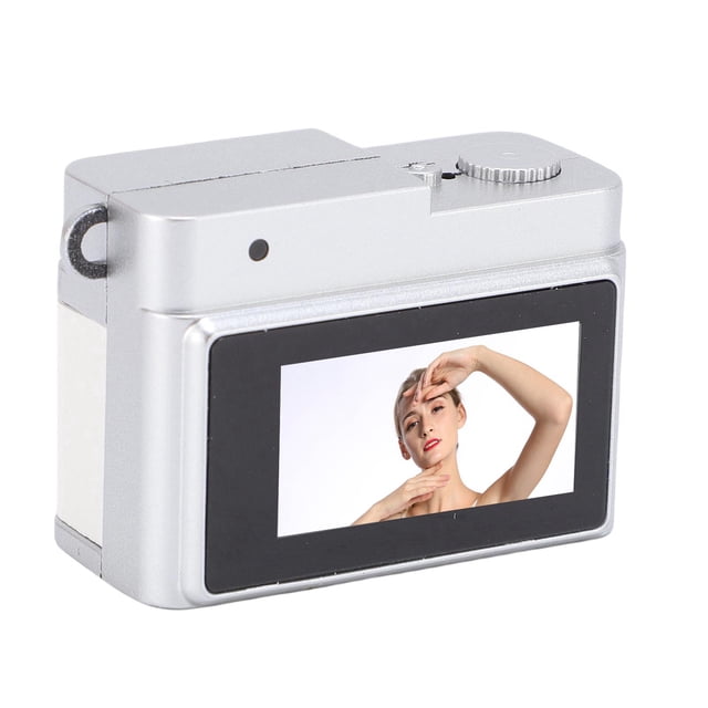 Mini Cámara De Llavero, 1080p FHD Mini Cámara Digital Retro, Pequeñas Cámaras Pequeñas Portátiles Cámaras Compactas Vintage Compactas, Grabadora De Video De Bolsillo Para