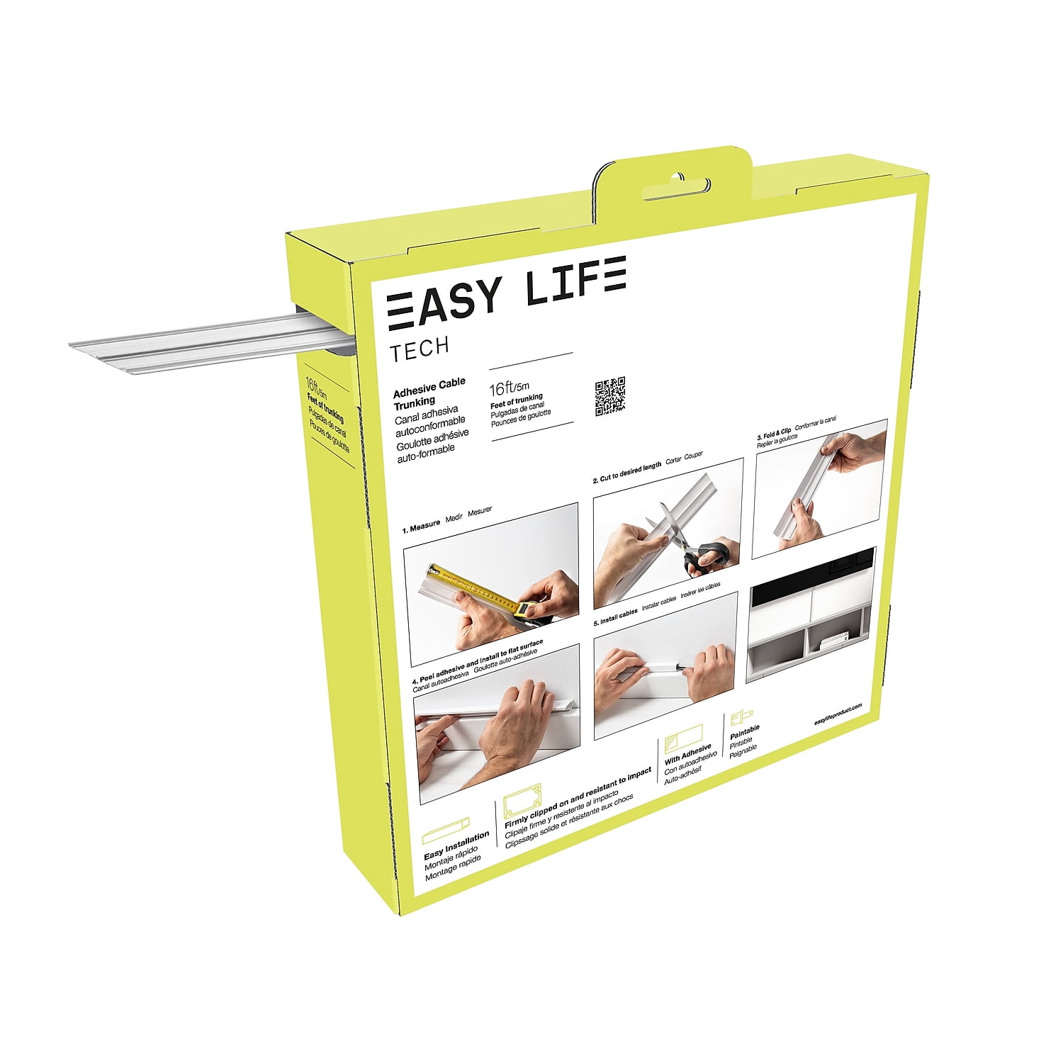 Easylife Tech 16 ft Cable Raceway Roll