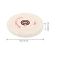 thumbnail image 2 of HEALEEP 3pcs Polishing Disc Buffing Wheel with Pad for Desk Grinding Machine Use, 2 of 8