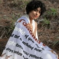 thumbnail image 2 of LHSHID Bereavement Gifts Sympathy Gift Blanket Flannel Soft and Comfortable Anti static Bed Sofa Blanket 50x60in, 2 of 5