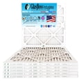 thumbnail image 1 of Glasfloss 25x25x1 - MERV 13 -Qty:6 - Furnace Air Filter - Made in USA (Actual Size: 24.5 x 24.5x7/8 inch), 1 of 3