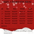 thumbnail image 6 of EANJE Christmas Womens Dress Christmas Print Crew Neck Tunic Midi Dresses Long Sleeve Curved Split Hem Swing Dresses Lightweight Cozy Winter Holiday Wear Clothes with Pockets Green XL, 6 of 6