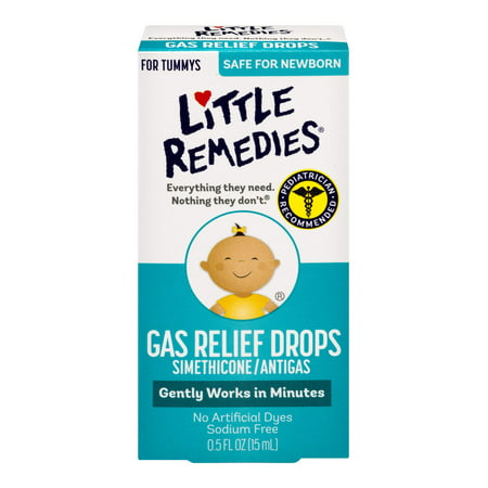Little Remedies Baby Gas Drops, 0.5 oz 0.5 Fl Oz (Pack of ...