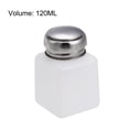 thumbnail image 2 of 120ML Alcohol Liquid Press Pumping Dispenser Nail Polish Empty Bottle, 2 of 5