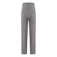 thumbnail image 4 of AJTQTH Maternity Leggings for Women over the Belly Supporting with Pockets Stretchy Soft Bootcut Yoga Pants Pregnancy Active Wear Gray XL, 4 of 6