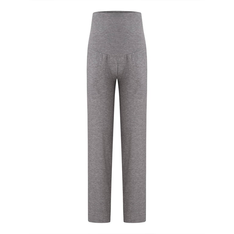 TrendVibe365 Maternity Dress Pants Summer Beach Pregnant Pants High Rise Long  Pants Loose Fit Fashion Pull on Elastic Waistband Trousers Comfy 2024 -  Walmart.com