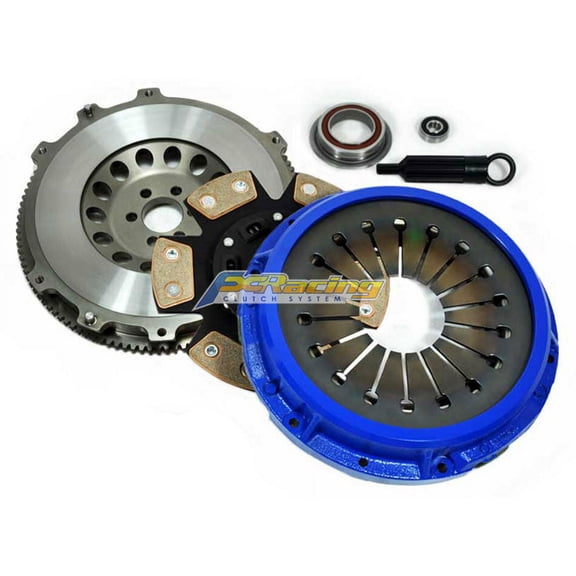 FX STAGE 3 CLUTCH KIT+CHROMOLY FLYWHEEL FITS 87-92 TOYOTA SUPRA TURBO 3.0L 7MGTE