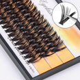 thumbnail image 5 of Natural 40D False Eyelashes C Curl Individual Lashes for Beginners Self Application At Home, 5 of 5