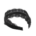 thumbnail image 4 of Diadema de encaje ancho Diadema de Encaje Flor Aro para El Cabello Joyas Góticas para proteger para El Cabello Moda Vintage Magideal Diadema de encaje ancho, 4 of 6