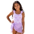 thumbnail image 5 of Bathing Suits Sleeveless Girls Swimsuit 1 Piece Fashion Bathing Suit Girls Girls Size 11-12 Years Swimsuit, 5 of 8