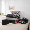 thumbnail image 5 of YST 7-Piece Highland Cow Flowers Comforter Set with Sheets, King – Farmhouse Style, 5 of 5