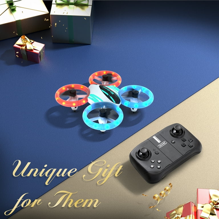 DEERC DC11 Mini Drone for Kids, RC Nano Quadcopter with LED Lights for  Beginners with Altitude Hold, Demo Mode, 3 Batteries, Green 