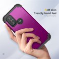 thumbnail image 5 of for Motorola Moto G Power 2022, Slim Dual Layer 3 in 1 Heavy Duty Protection Hybrid Hard PC Soft Silicone Rugged Bumper Anti Slip Full-Body Protective Cases For Motorola Moto G Power (2022),Purple, 5 of 7