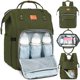 thumbnail image 1 of KeaBabies Mochila para pañales para bebé, bolsa de bebé para niños, niñas, mochila impermeable multifunción para bebé, bolsas de pañales grandes para bebé niña, bebé niño, bolsa de pañales de viaje co, 1 of 5