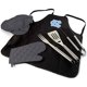 thumbnail image 1 of Delantal BBQ Tote Pro Picnic Time Negro Impresión digital, 1 of 1