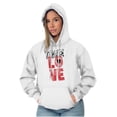 thumbnail image 4 of True Love Romantic Valentines Day Hoodie Sweatshirt Women Brisco Brands L, 4 of 6