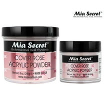 Mia Secret Acrylic Powder Cover Rose 8 oz and 1 oz - Combo Pack