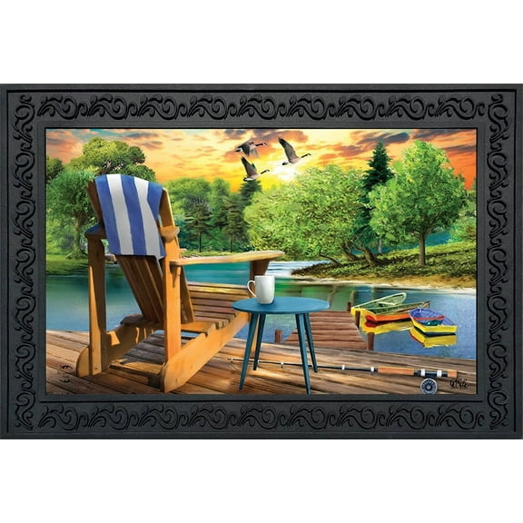 Briarwood Lane Lakeside Escape Summer Doormat