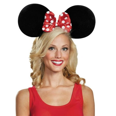 Morris Costumes DG95775 Minnie Mouse Adult Headband Ears Oversize Costume