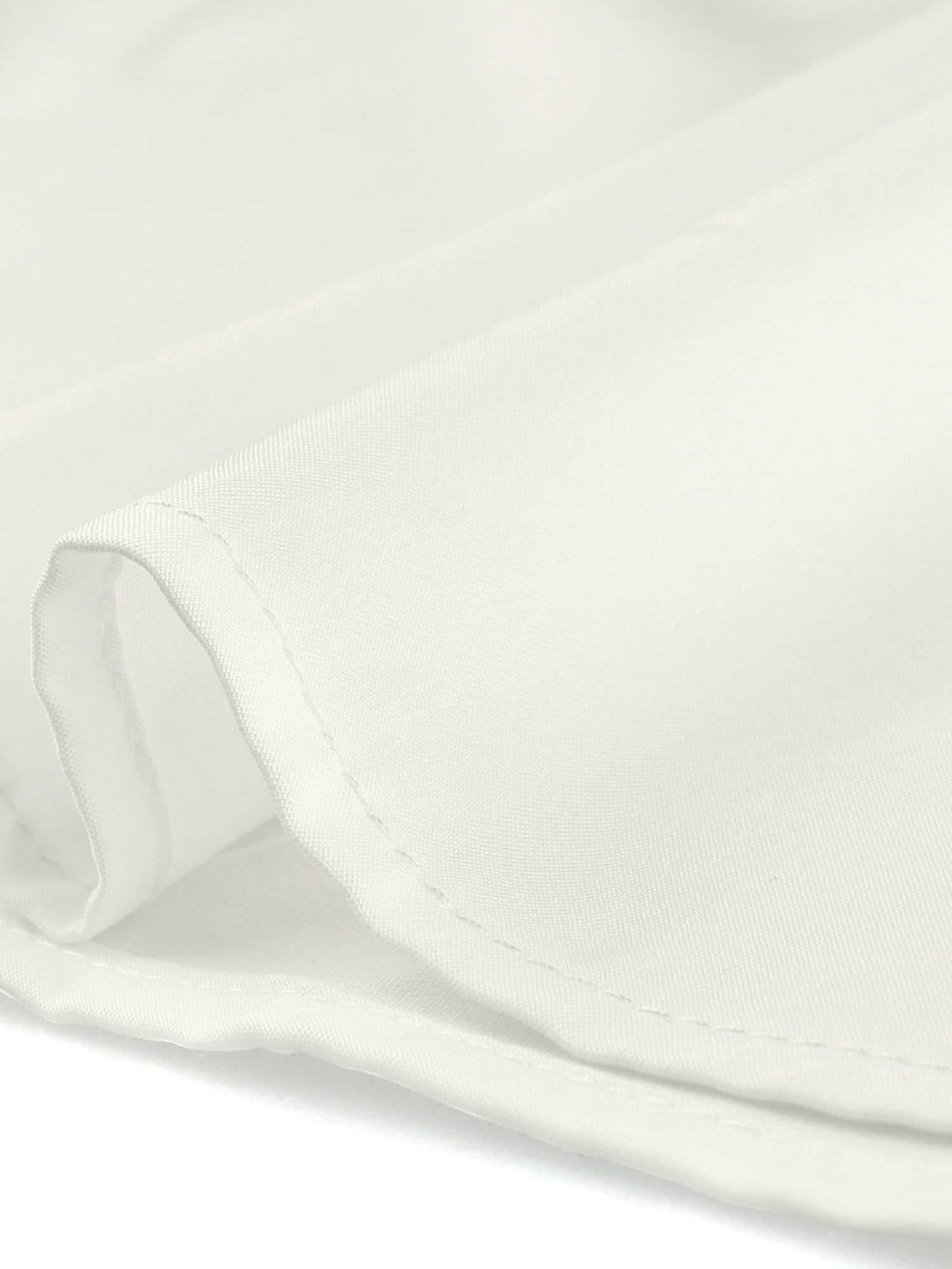 DARING DIVA Women's Single Breasted Point Collar Sleeveless Shirt S White