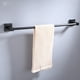 thumbnail image 2 of Colgador de Toallas, hogar Colgante de Pared Negro Toalla Organizador Estante de baño Estante Estante Percha Accesorio de baño, 2 of 5