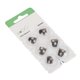 thumbnail image 1 of Accesorio de Funda de de 6 Uds, Silicona Ventilada para Amplificador de Sonido Lavable Anestítrafo, Funda de Cerrada Negra, 1 of 7
