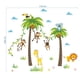 thumbnail image 4 of Vinil Decorativo Infantil Palmeras Y Animales De La Selva Dara Baby Syene VinDe053, 4 of 5