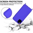 thumbnail image 2 of Silicone Case Compatible with iPhone 12 Mini, Adjustable Crossbody Necklace, Lanyard Neck Strap Protective Case Cover (Royal Blue, iPhone 12 Mini), 2 of 7